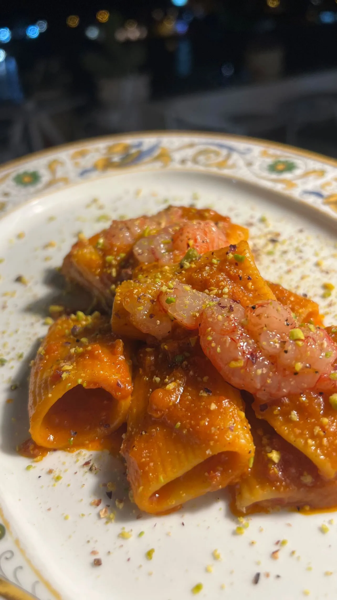 PACCHERI AL GAMBERO ROSSO